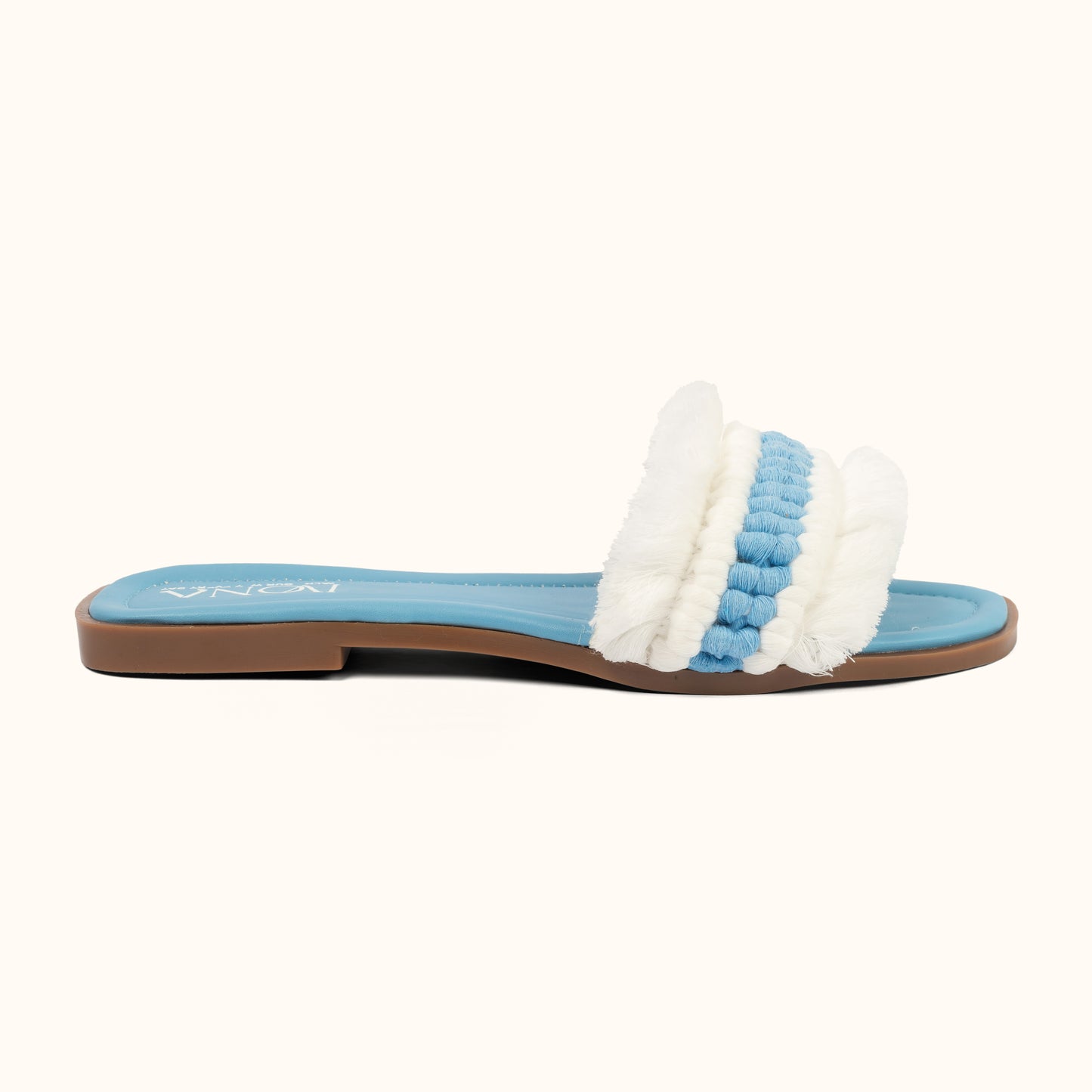 FLROIA SLIPPER IN BLUE
