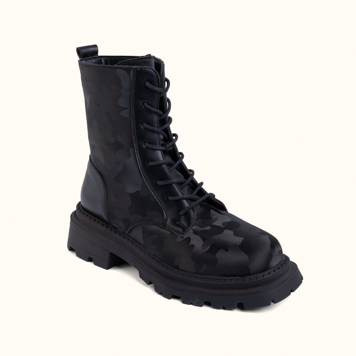 ARMY BOOT IN BLACK