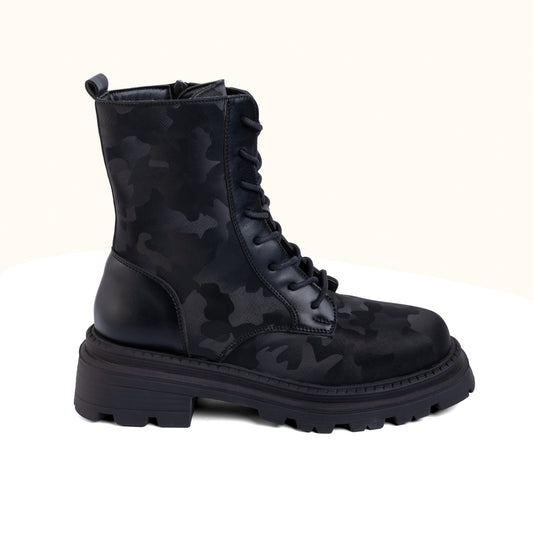 ARMY BOOT IN BLACK